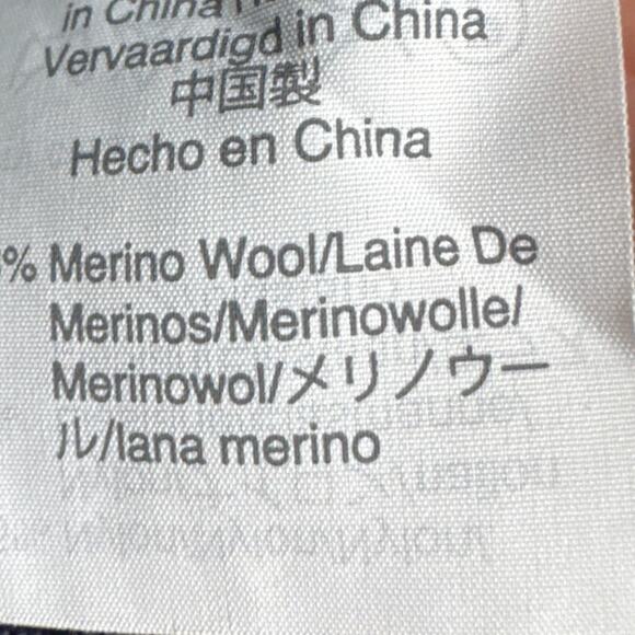 Point Sur Women's Ribbed Sweater Wool Blend Flutter Sleeve Size S Flattering Cut - Picture 6 of 7